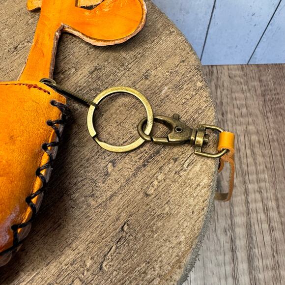 Genuine Leather Giraffe Wristlet Wallet Leather Zoo Coin Purse NEW FAST SHIP - Picture 8 of 11